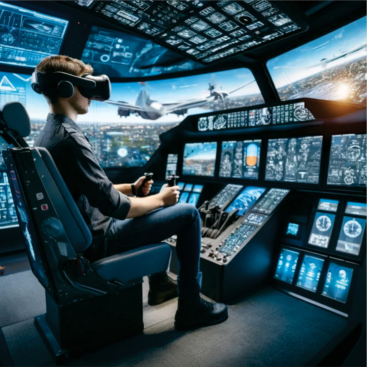VR & web training simulators