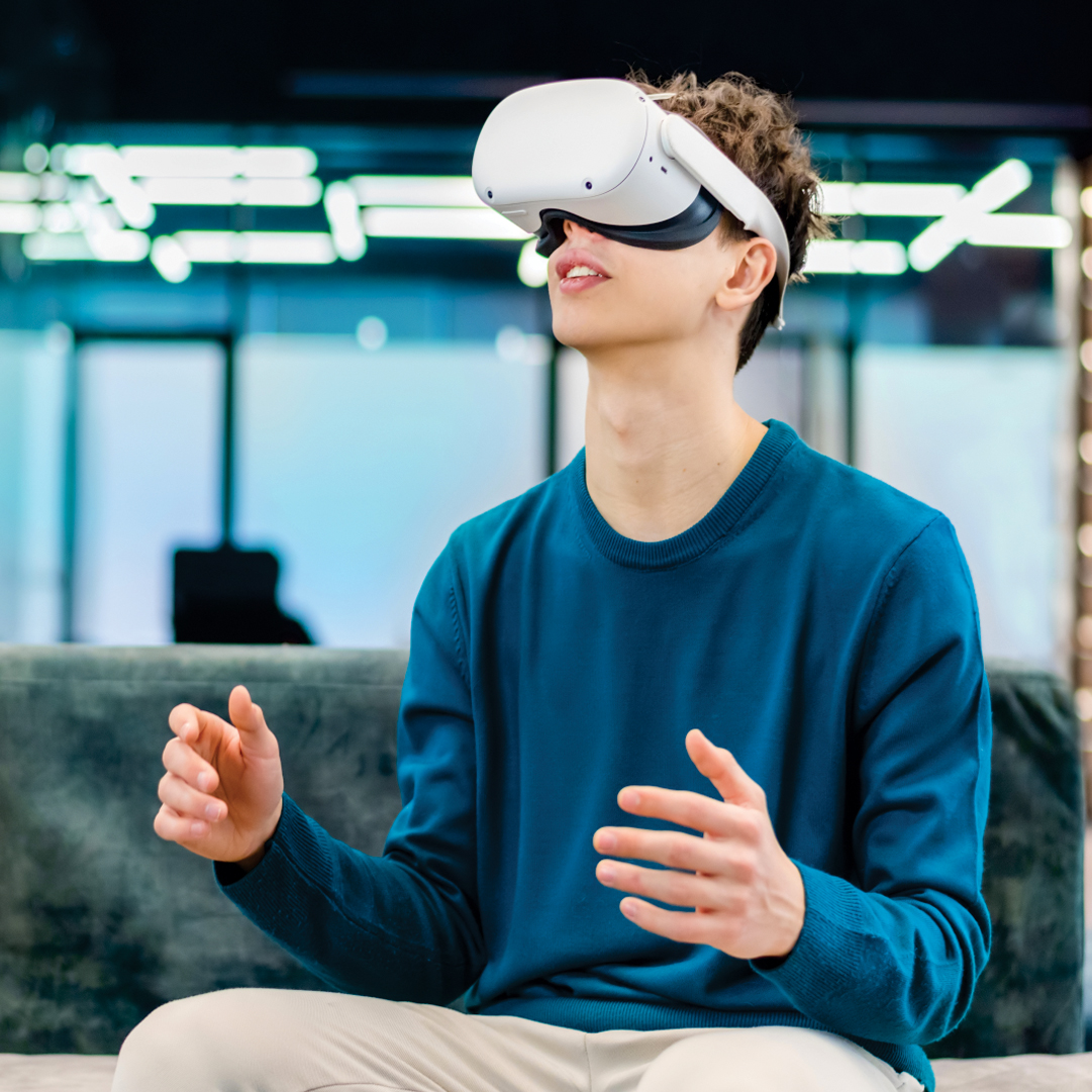 VR training scene used to illustrate immersive learning benefits
